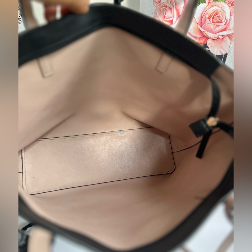 Kate Spade Lawton Way black Leather Tote Bag - Picture 7 of 13